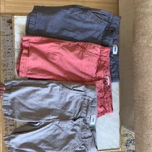 Boys Old Navy bottom shorts size 6 - 3 pairs total